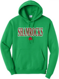 Port & Co Hooded Sweatshirt Shamrocks