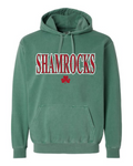 Comfort Colors Hooded Sweatshirt Shamrocks