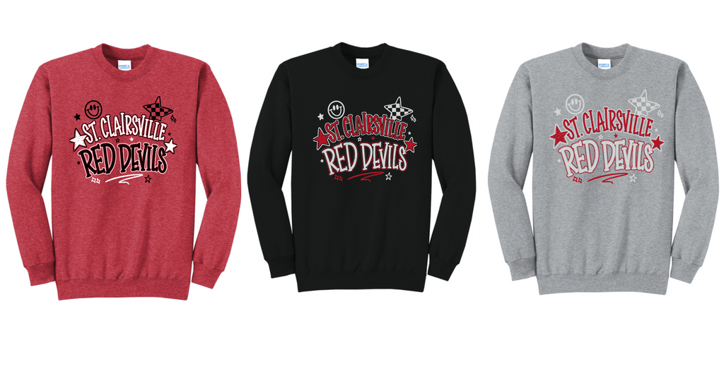 Crewneck Sweatshirt Port & Co-C