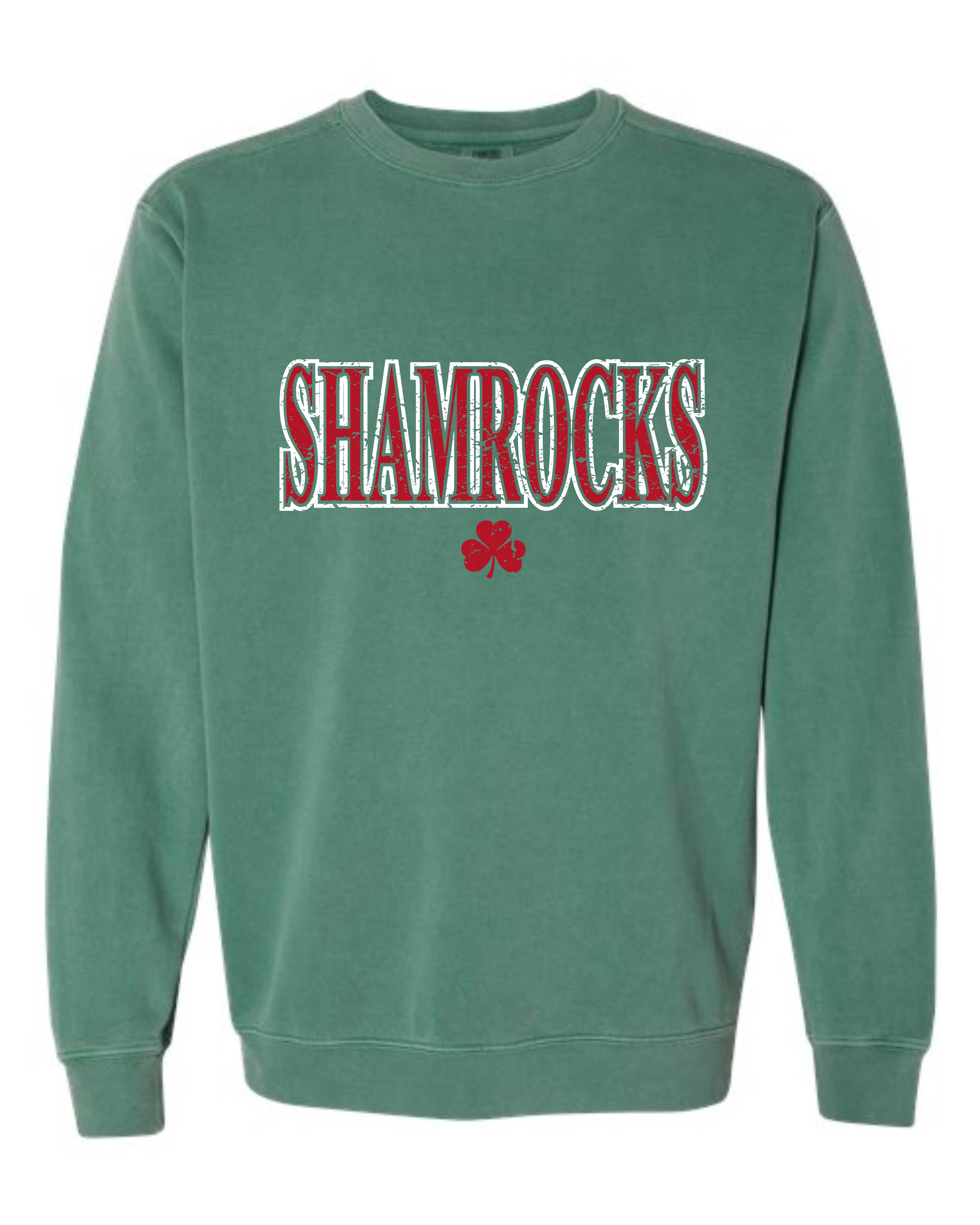 Comfort Colors Crewneck Shamrocks