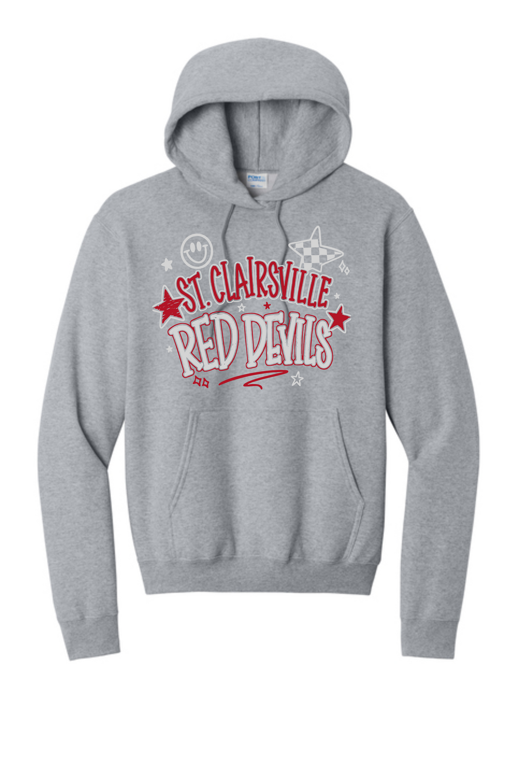 Hooded Sweatshirt Port & Co.- C