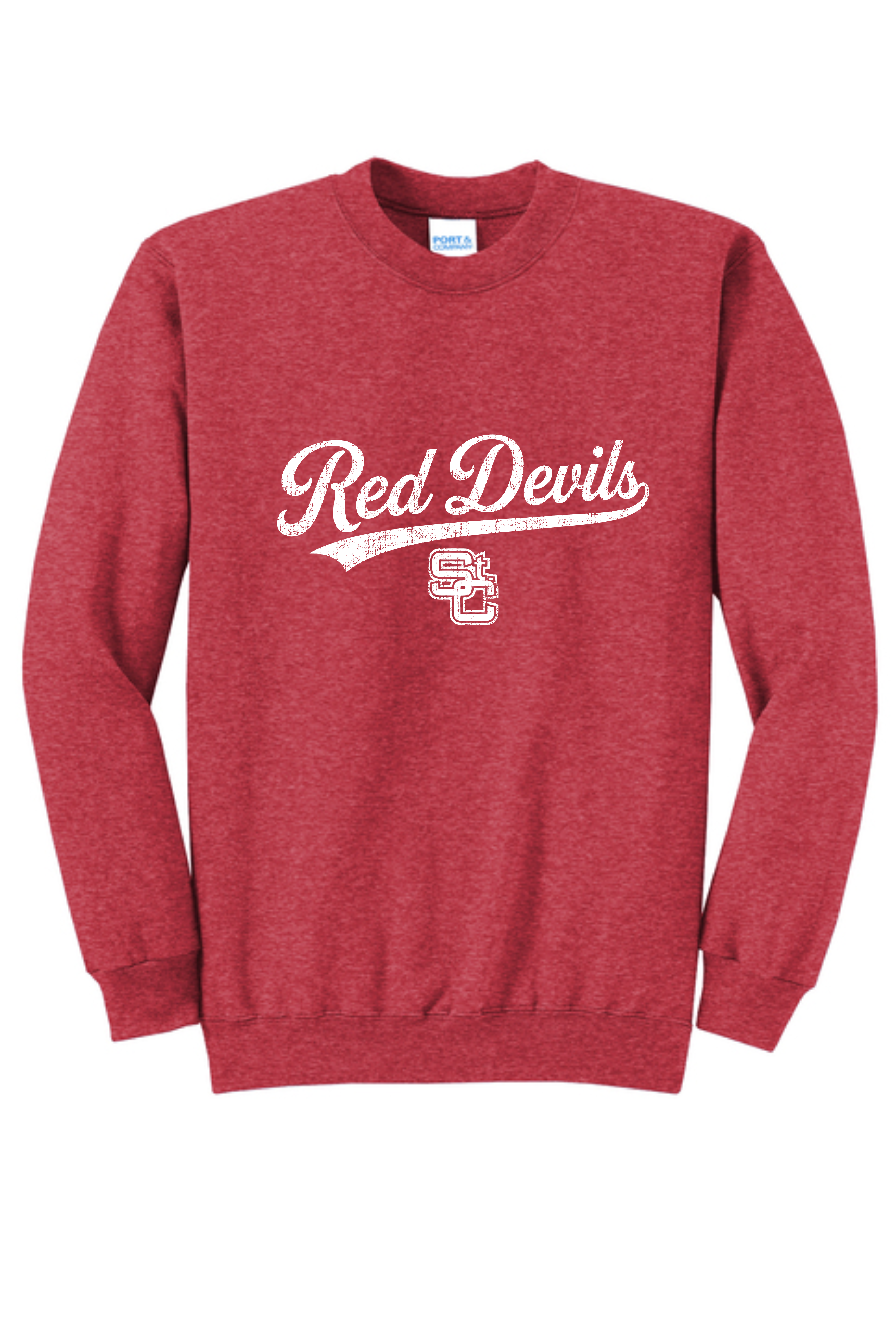 Crewneck Sweatshirt Port & Co-A