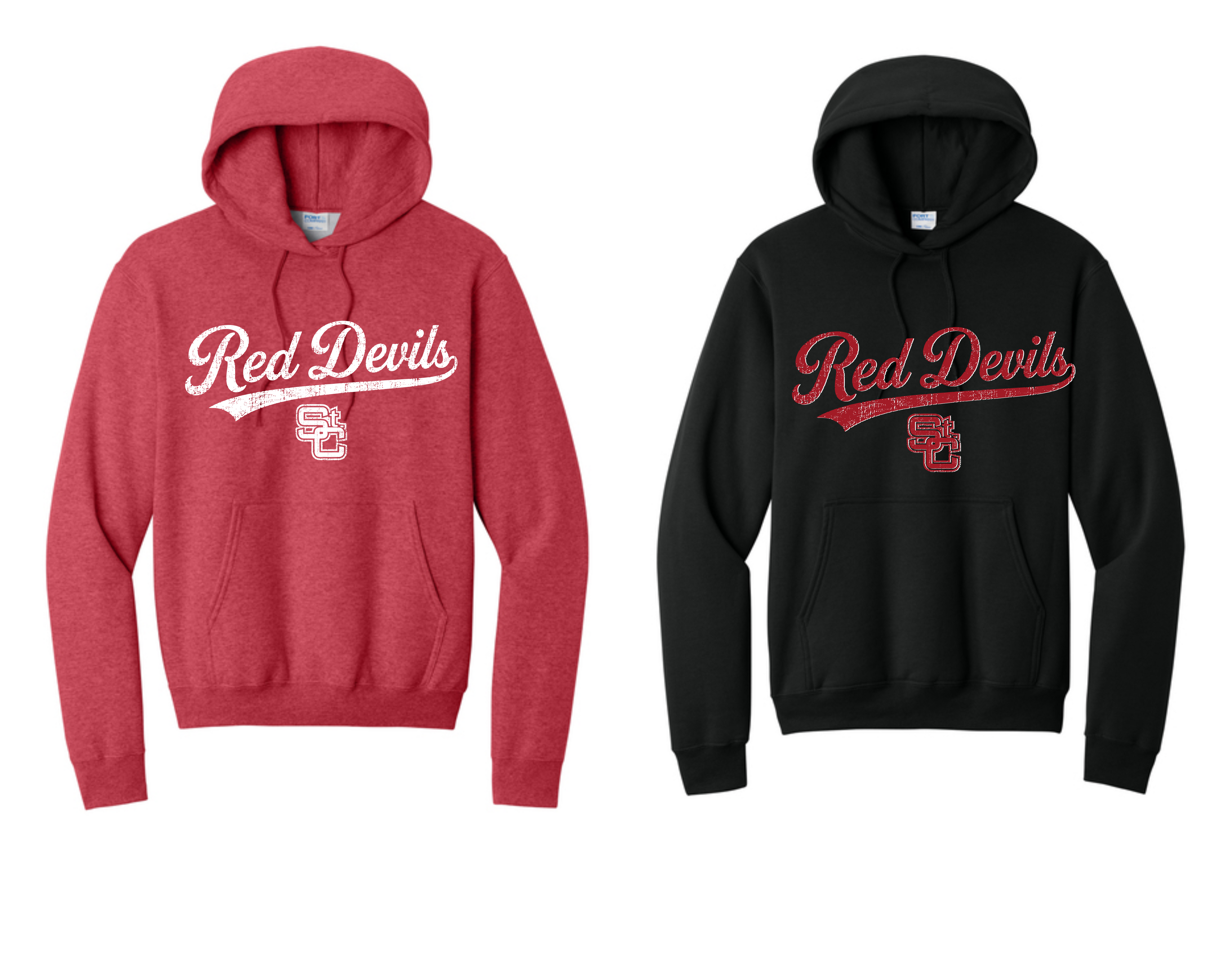 Hooded Sweatshirt Port & Co.- A
